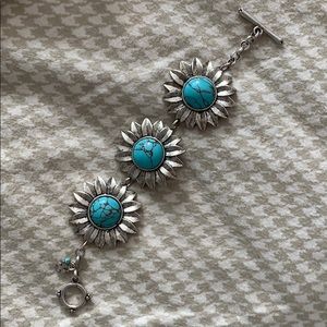 Lucky Brand Jewelry - Silver & Turquoise Lucky Brand Bracelet Lucky Brand Jewelry - Silver & Turquoise Lucky Brand Bracelet